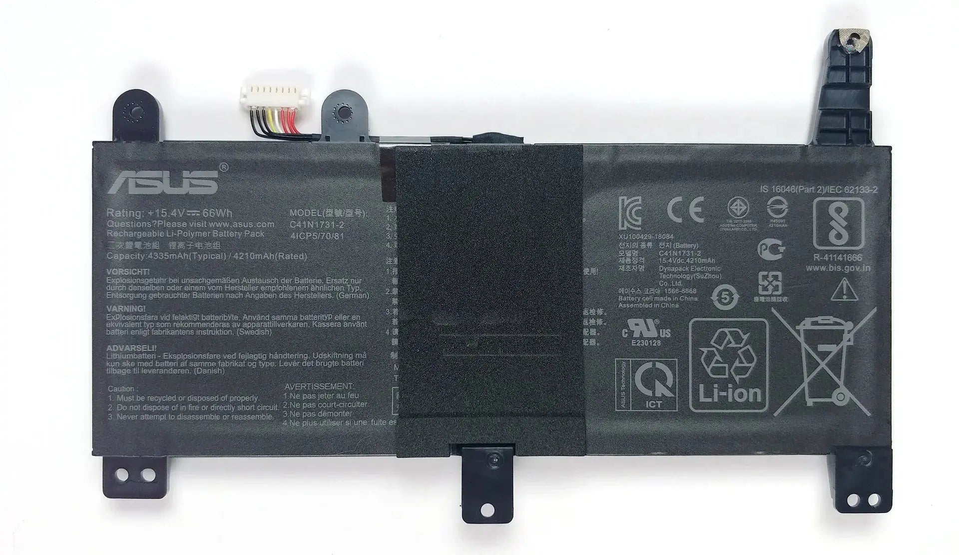 Original Asus ROG Strix GL504G GL504, ROG STRIX SCAR III G731GW-DB76, C41N1731-2 Laptop Battery - eBuy UAE